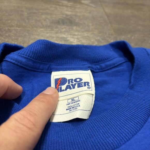 Vintage Pro Player New York Rangers Jersey T Shirt 90s - Picture 5 of 5